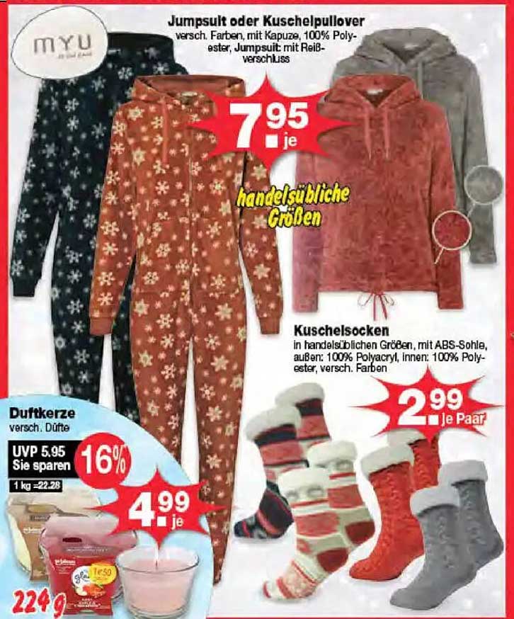 Jumpsuit oder Kuschelpullover