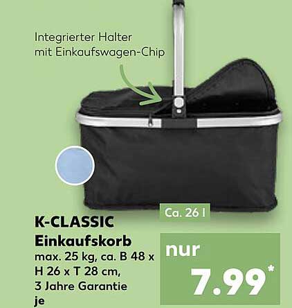 K-CLASSIC Einkaufskorb