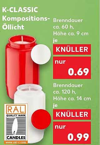 K-CLASSIC Kompositions-Öllicht – KNÜLLER-Preise!