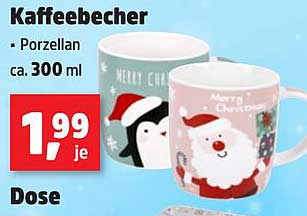 Kaffeebecher - Porzellan ca. 300 ml