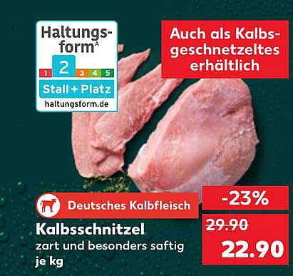 Kalbsschnitzel - zart und besonders saftig