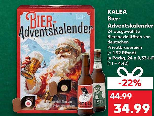 KALEA Bier-Adventskalender