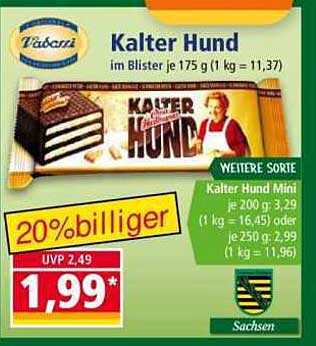 Kalter Hund im Blister 175 g