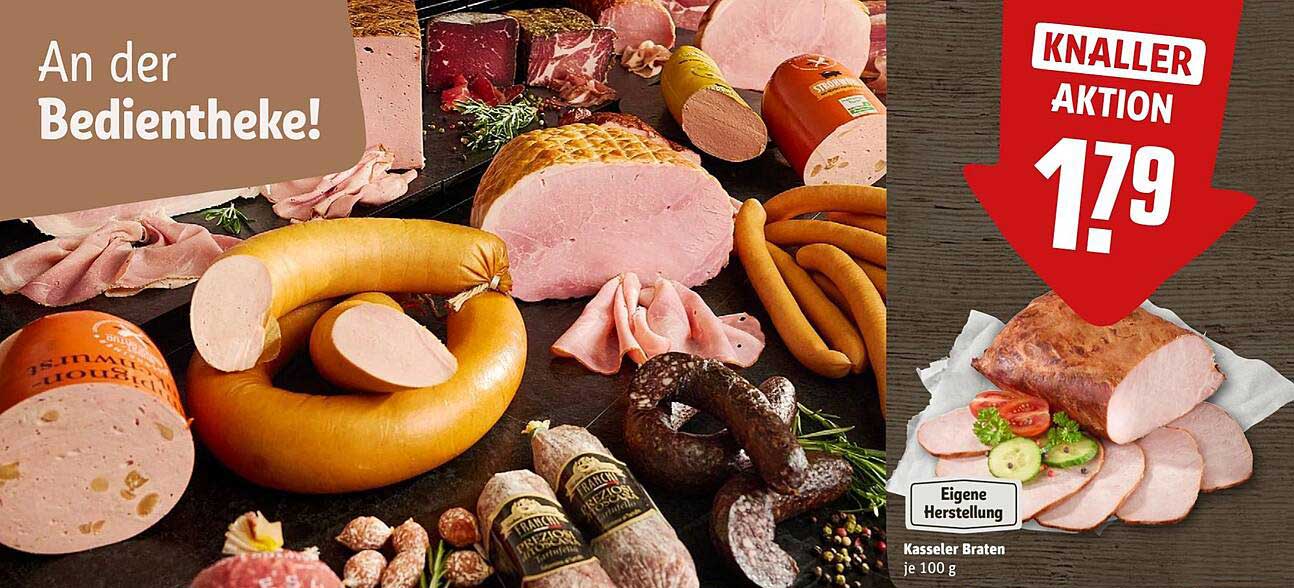 Kasseler Braten - frisches Fleisch aus eigener Herstellung