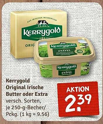 Kerrygold Original Irische Butter oder Extra - Aktion!