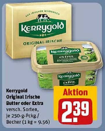 Kerrygold Original Irische Butter oder Extra