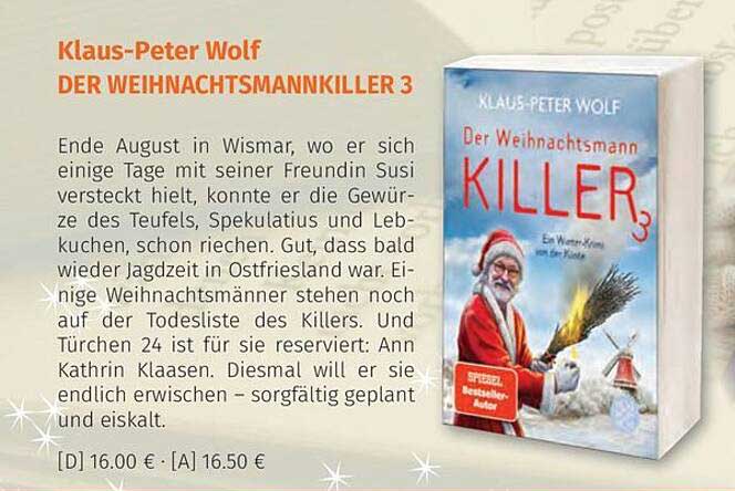 Klaus-Peter Wolf DER WEIHNACHTSMANNKILLER 3