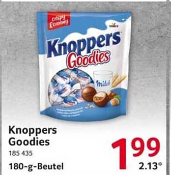 Knoppers Goodies 180-g-Beutel