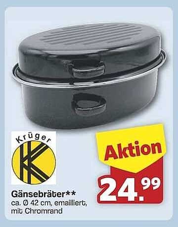 Krüger Gänsebräter - Aktion zum Top-Preis!