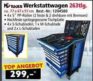 Ktools Werkstattwagen 263tlg.