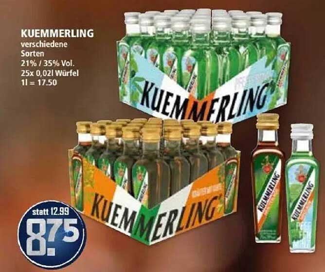KÜMMERLING - verschiedene Sorten 21% / 35% Vol.