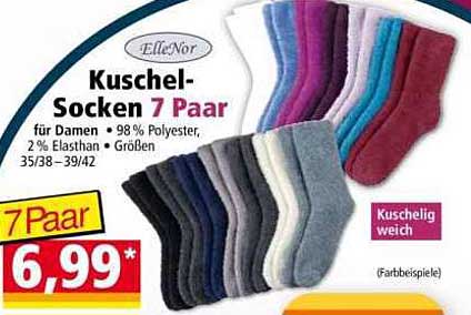 Kuschel-Socken 7 Paar