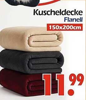 Kuscheldecke Flanell 150x200cm