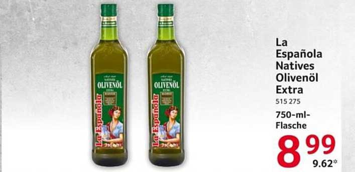 La Española Natives Olivenöl Extra 750-ml-Flasche