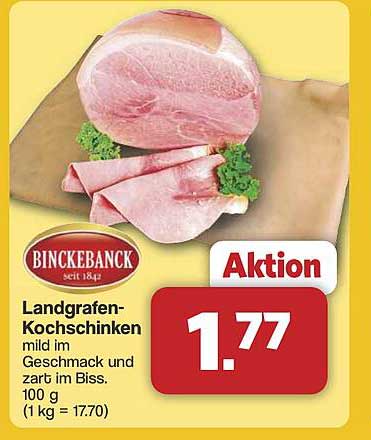 Landgrafen-Kochschinken mild im Geschmack und zart im Biss