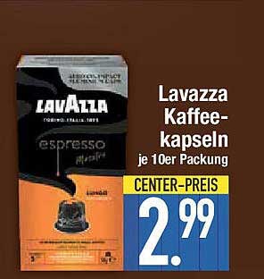 Lavazza Kaffeekapseln je 10er Packung
