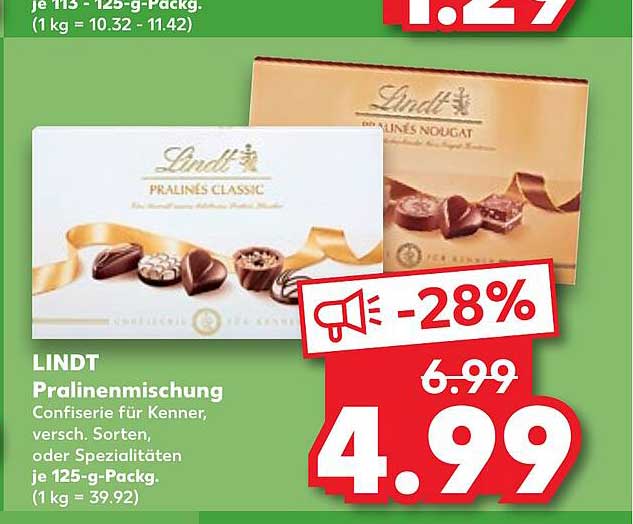 LINDT Pralinenmischung - Confiserie für Kenner