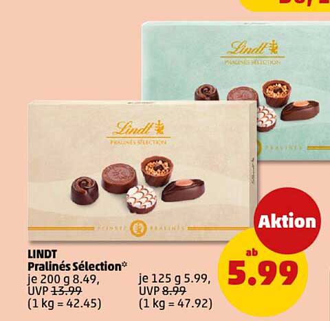 LINDT Pralinés Sélection