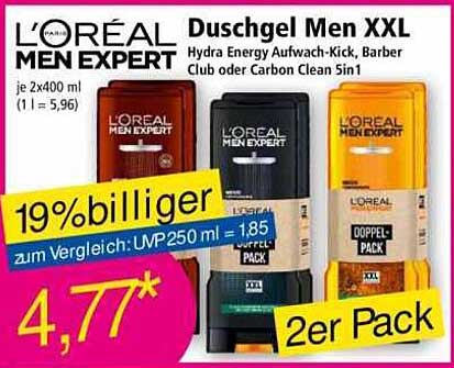 L'ORÉAL Men Expert Duschgel Men XXL - Doppelpack