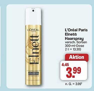 L'Oréal Paris Elnett Haarspray 300 ml - Verschiedene Sorten