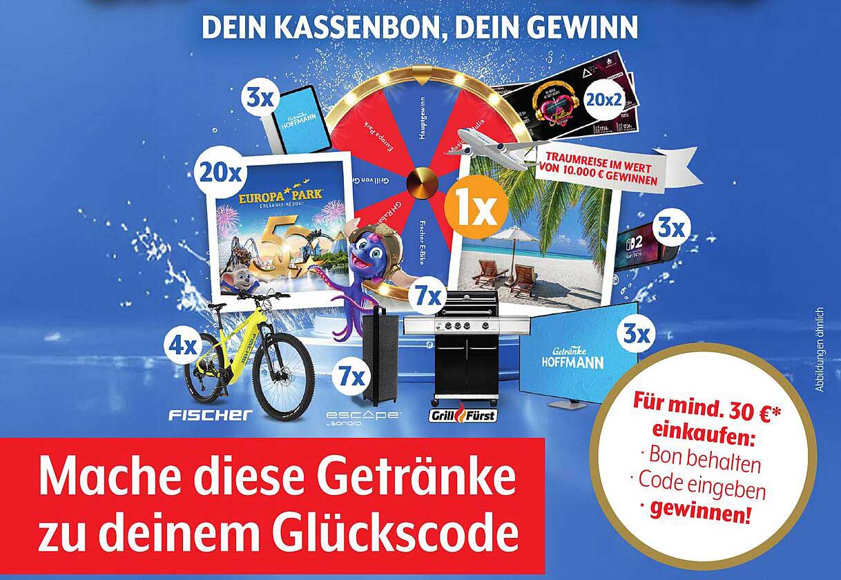 Mache diese Getränke zu deinem Glückscode