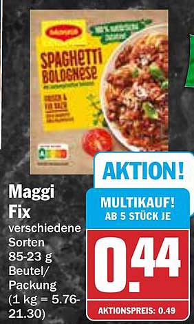 Maggi Fix Spaghetti Bolognese 85-23 g