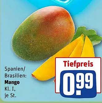 Mango Klasse I - Spanien/Brasilien, je St.
