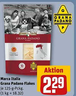 Marca Italia Grana Padano Flakes 125 g