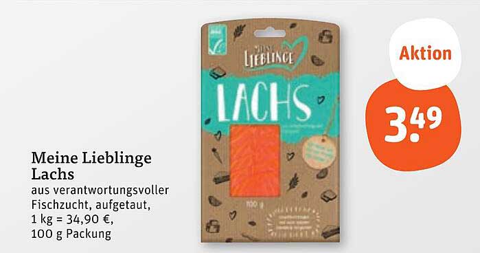Meine Lieblinge Lachs 100 g