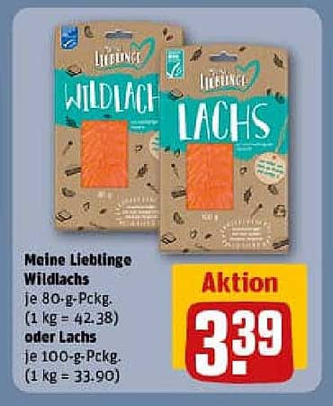 Meine Lieblinge Wildlachs