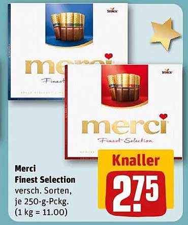 Merci Finest Selection – die ideale süße Versuchung