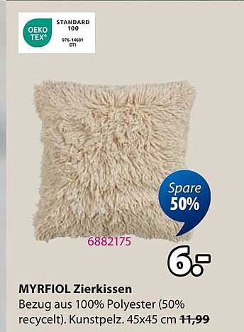 MYRFIOL Zierkissen