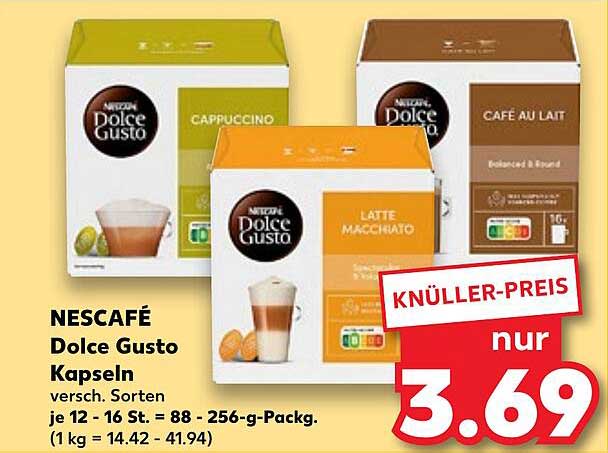 NESCAFÉ Dolce Gusto Kapseln