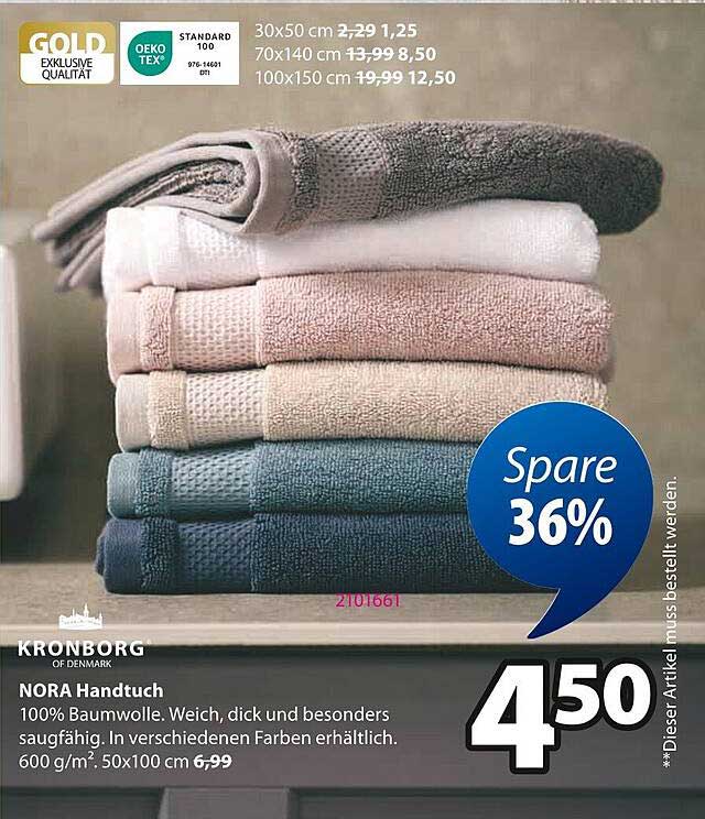 NORA Handtuch – 100% Baumwolle für dein Home-Spa