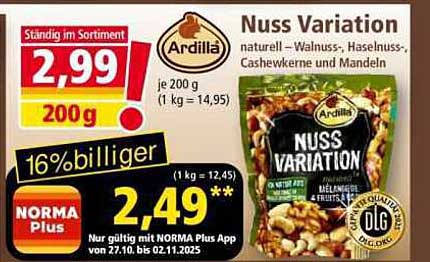 Nuss Variation - Natürlich von Ardilla