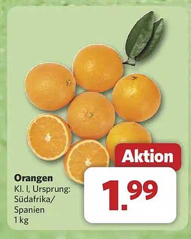 Orangen 1 kg – Frische aus Südafrika und Spanien