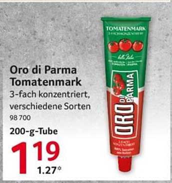 Oro di Parma Tomatenmark 3-fach konzentriert, verschiedene Sorten