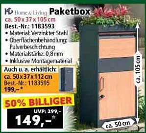 Paketbox – Der praktische Allrounder für Ihren Eingang