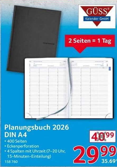 Planungsbuch 2026 DIN A4