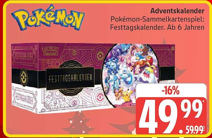 Pokémon-Sammelkartenspiel: Festtagskalender