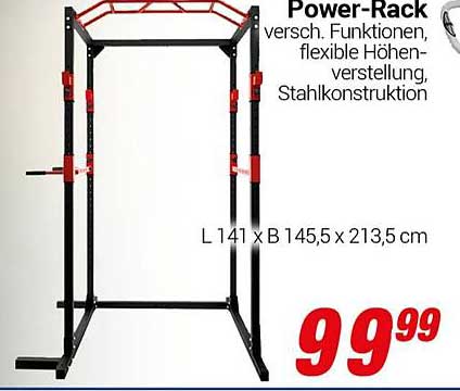 Power-Rack - vielseitig und robust für dein Home Gym