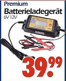 Premium Batterieladegerät 6V 12V