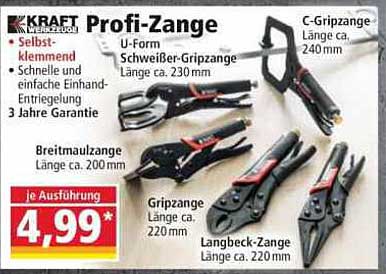 Profi-Zange – vielseitig und zuverlässig