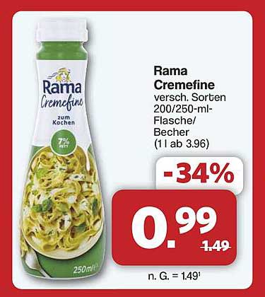 Rama Cremefine 250 ml