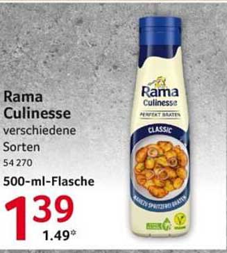 Rama Culinesse - 500-ml-Flasche, verschiedene Sorten