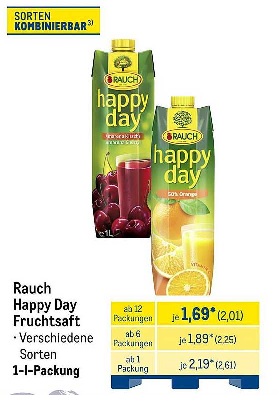 Rauch Happy Day Fruchtsaft