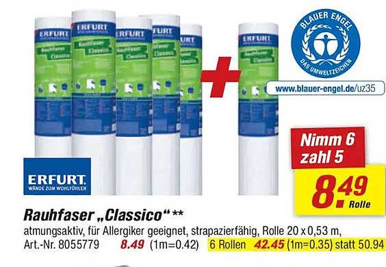 Rauhfaser „Classico“
