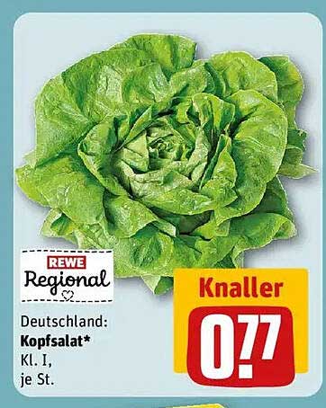 REWE Regional Kopfsalat - Kl. I, je St.