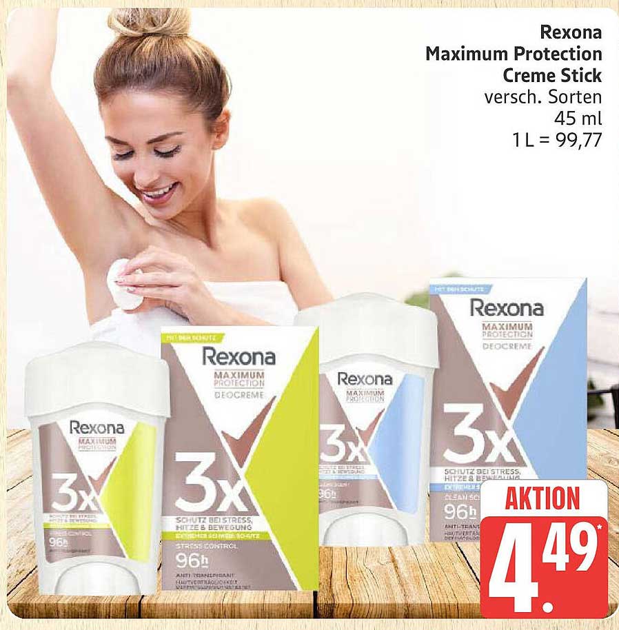 Rexona Maximum Protection Creme Stick 45 ml