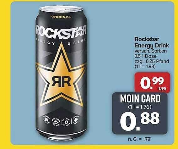 Rockstar Energy Drink 0,5 l Dose